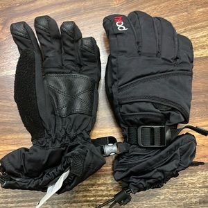 Head Gloves Size Medium Youth Black